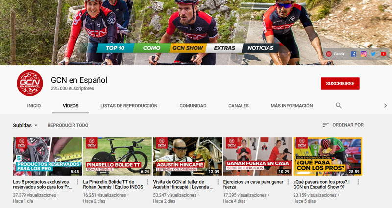 Documentales y vídeos sobre ciclismo que podemos disfrutar durante la cuarentena: GNC en español