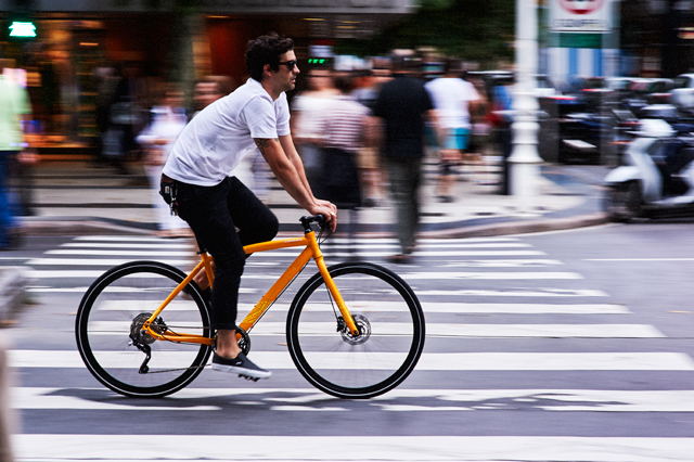 circular en bici por la ciudad