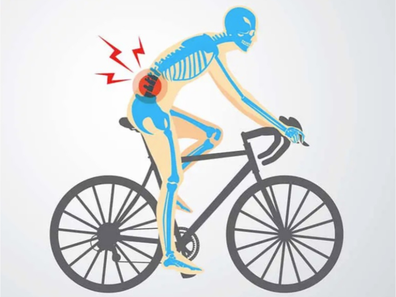 dolor lumbar en ciclismo