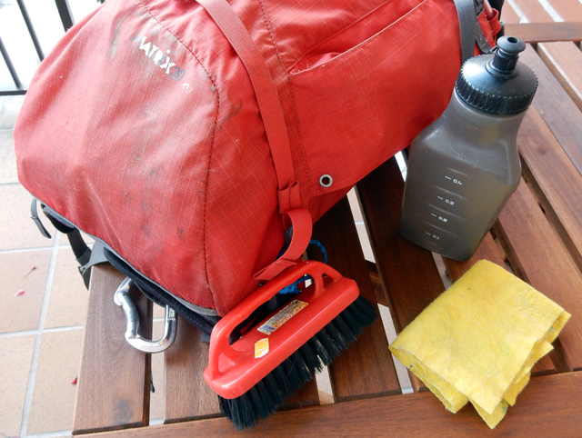 cómo limpiar tu mochila de montaña
