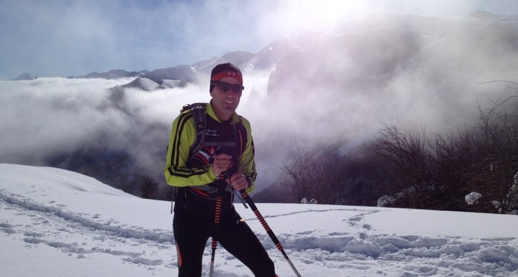 David Santurtzi en montaña