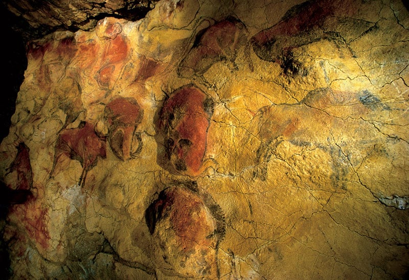 Las 10 mejores cuevas de la Península. Cueva de Altamira (Santillana del Mar, Cantabria)